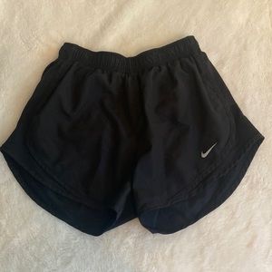 Black Nike shorts